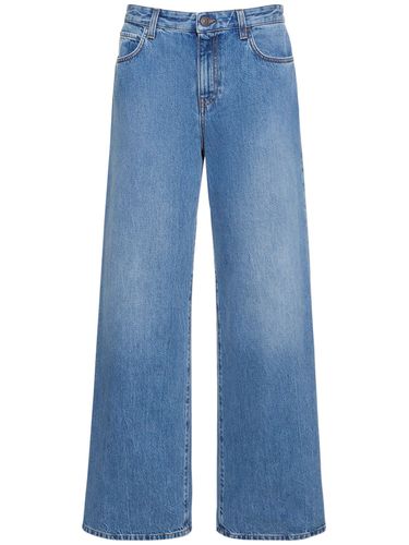 Eglitta Wide Cotton Denim Jeans - THE ROW - Modalova