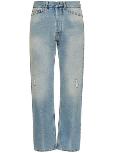 Jeans Aus Baumwolldenim Mit Logo - PALM ANGELS - Modalova