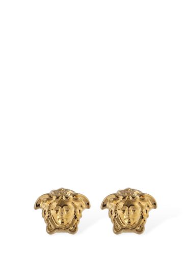 Medusa Stud Earrings - VERSACE - Modalova