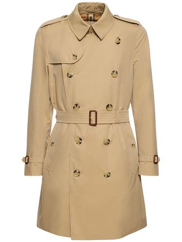 Kensington Cotton Trench Coat - BURBERRY - Modalova