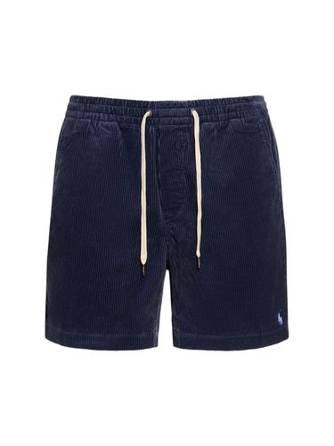 Shorts De Pana De Algodón - POLO RALPH LAUREN - Modalova