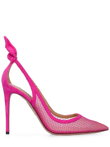 Mm Bow Tie Mesh Pumps - AQUAZZURA - Modalova