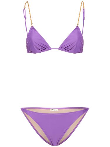 Dolores Triangle Bikini Set W/chain - DOLLA PARIS - Modalova