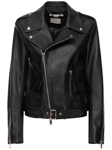 Chaqueta Biker De Piel Sintética - STELLA MCCARTNEY - Modalova