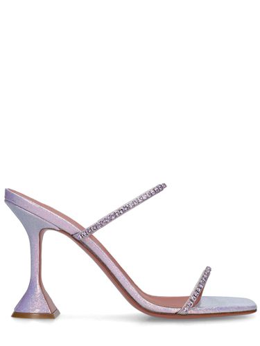 Mm Gilda Glitter Mule Sandals - AMINA MUADDI - Modalova