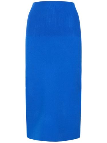 Body Fitted Stretch Midi Skirt - VICTORIA BECKHAM - Modalova