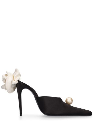 Mm Flower Satin Mules - MAGDA BUTRYM - Modalova