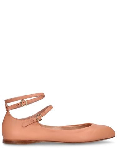 Mm Norma Leather Ballet Flats - MAX MARA - Modalova