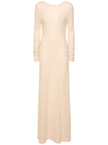 Alpaca Blend Knit Long Dress - MAGDA BUTRYM - Modalova