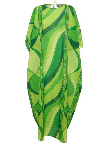 Pesci Cotton Voile Long Kaftan Dress - PUCCI - Modalova