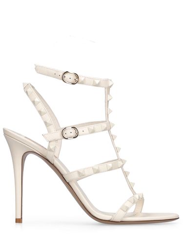 Mm Rockstud Leather Sandals - VALENTINO GARAVANI - Modalova