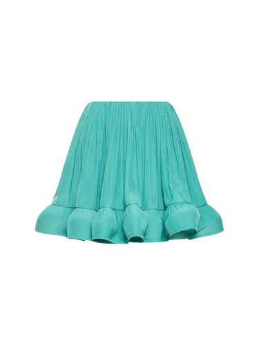 Ruffled Charmeuse Mini Skirt - LANVIN - Modalova