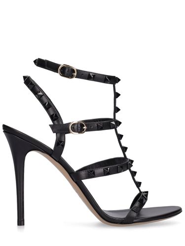 Mm Rockstud Leather Sandals - VALENTINO GARAVANI - Modalova