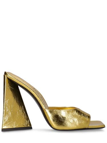 Mm Devon Metallic Faux Leather Mules - THE ATTICO - Modalova