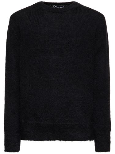 Arrow Mohair Blend Knit Sweater - OFF-WHITE - Modalova