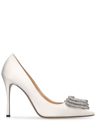 Mm Triple Heart Satin Pumps - MACH & MACH - Modalova