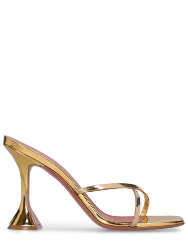 Mm Henson Mirror Leather Sandals - AMINA MUADDI - Modalova