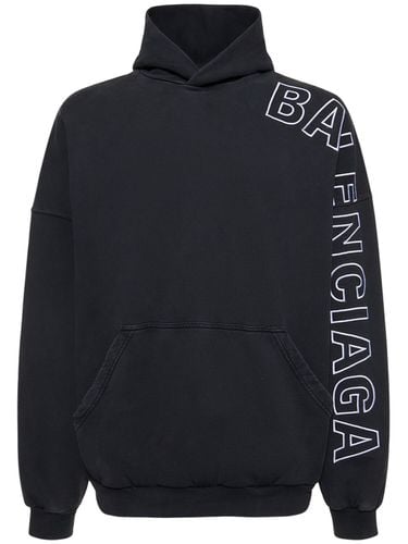 Kapuzensweatshirt Aus Baumwolle - BALENCIAGA - Modalova