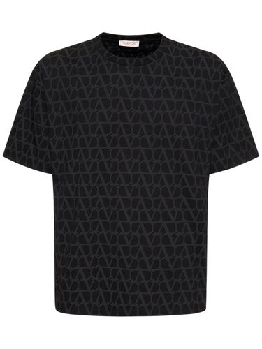 Toile Iconographe Cotton T-shirt - VALENTINO - Modalova