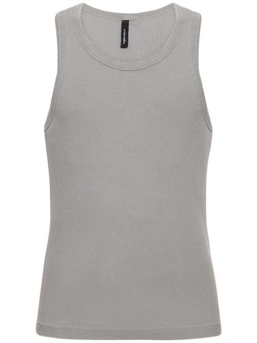 Rib Cotton Tank Top - ENTIRE STUDIOS - Modalova