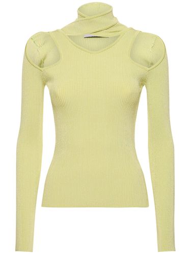 Cutout Stretch Viscose Knit Jumper - COPERNI - Modalova