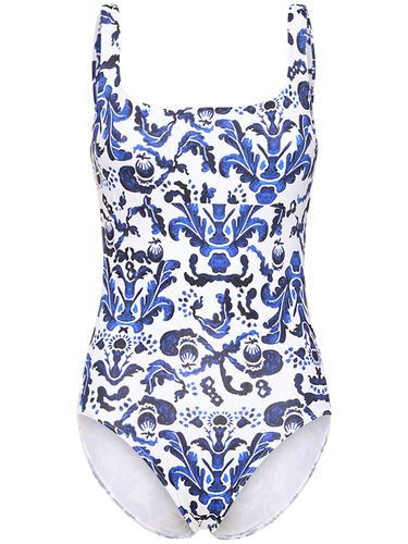 Ana Printed Jersey One Piece Swimsuit - EMILIA WICKSTEAD - Modalova