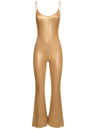 Laminated Mesh Jumpsuit - OSÉREE SWIMWEAR - Modalova