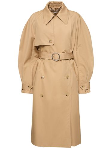 Belted Wool Trench Coat - STELLA MCCARTNEY - Modalova