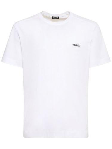 Short Sleeved T-shirt - ZEGNA - Modalova