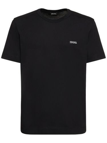 Short Sleeved T-shirt - ZEGNA - Modalova