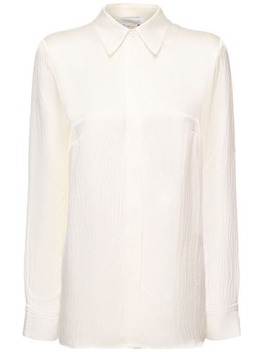 Cruz Classic Silk Crepe Shirt - GABRIELA HEARST - Modalova