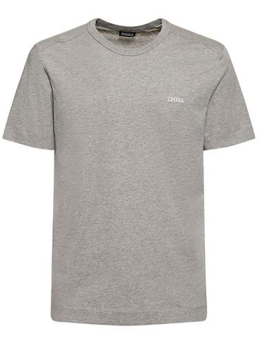 Short Sleeved T-shirt - ZEGNA - Modalova