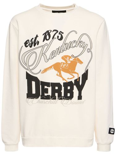 K. Derby 1875 Printed Sweatshirt - HOMME + FEMME LA - Modalova