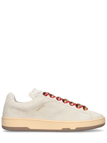 Lite Curb Leather Low Top Sneakers - LANVIN - Modalova