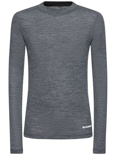 Lightweight Long Sleeve T-shirt - JIL SANDER - Modalova