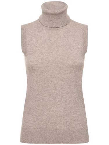 Sleeveless Knit Cashmere Turtleneck - MICHAEL KORS COLLECTION - Modalova