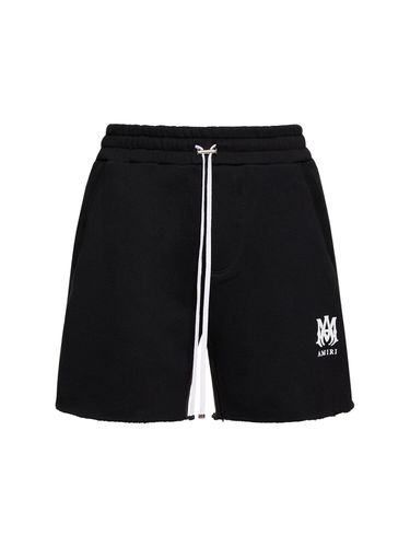 Ma Print Cotton Jersey Shorts - AMIRI - Modalova