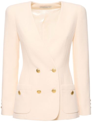 Wool Bouclé Tweed Jacket - ALESSANDRA RICH - Modalova