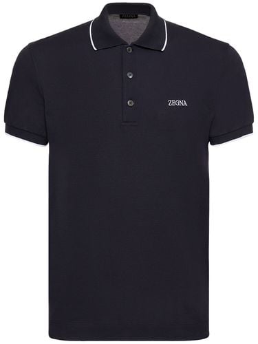 Short Sleeved Polo - ZEGNA - Modalova