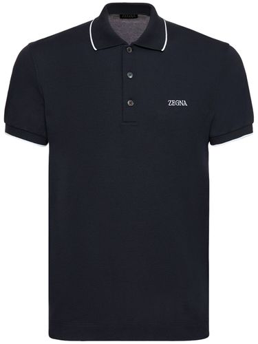 Short Sleeved Polo - ZEGNA - Modalova