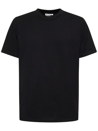 Camiseta De Algodón Jersey - JIL SANDER - Modalova