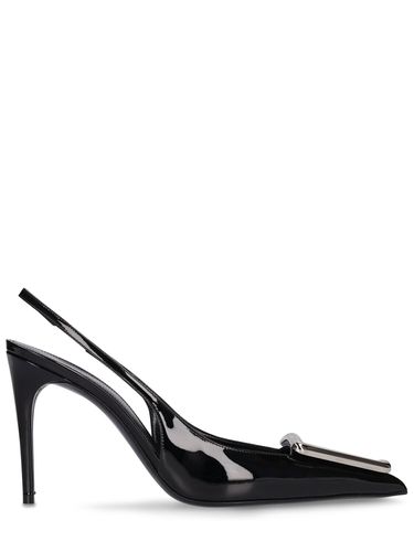 Mm Avenue Leather Slingback Pumps - SAINT LAURENT - Modalova