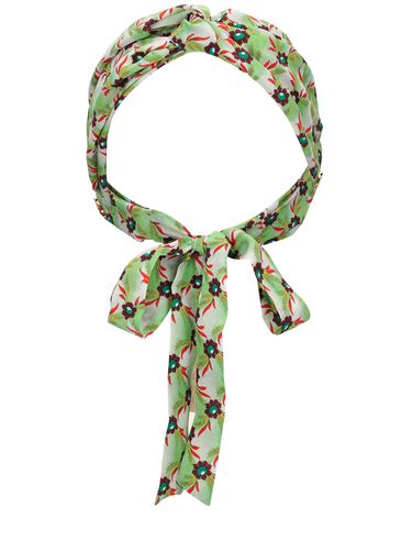 Printed Silk Bandana - ETRO - Modalova