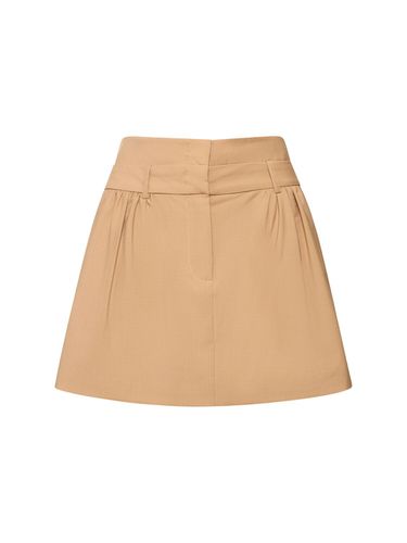 Pisa Wool Blend Mini Skirt - THE GARMENT - Modalova