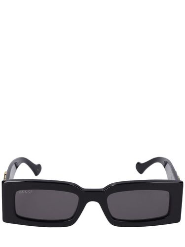 Gg1425s Rectangular Acetate Sunglasses - GUCCI - Modalova