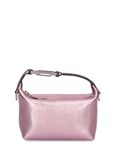 Tiny Moon Lamé Leather Top Handle Bag - EÉRA - Modalova