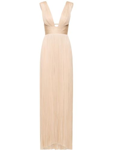 Piper Silk Tulle Long Dress - MARIA LUCIA HOHAN - Modalova