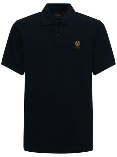 Logo Cotton Piquet Polo - BELSTAFF - Modalova