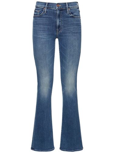 The Outsider Sneak Mid Rise Cotton Jeans - MOTHER - Modalova