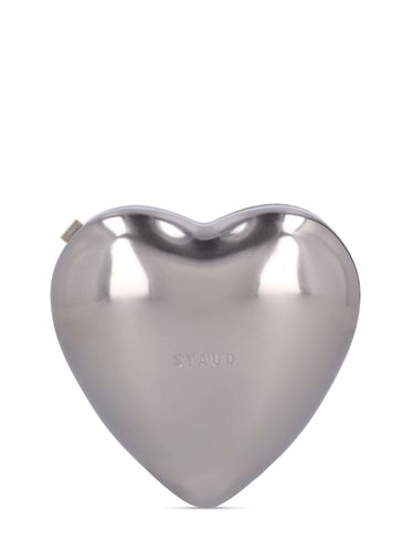 Metal Hear-shaped Clutch - STAUD - Modalova